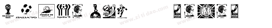 World Cup 2018 Adida字体转换